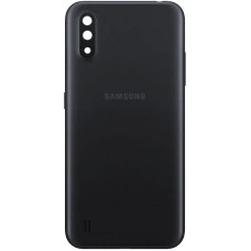 Задняя крышка корпуса для Samsung A015, A01 2020, Black