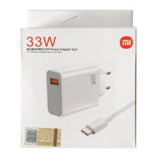 Мережеве зарядний пристрій Xiaomi (OR) 33W з кабелем Type-C to Type-C