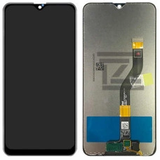 Дисплей з сенсорним екраном (модуль) Samsung A107 A10s, чорний, OEM