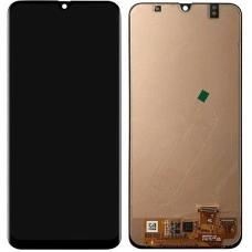 Дисплей з сенсорним екраном (модуль) Samsung A307 A30s 2019, чорний, OLED
