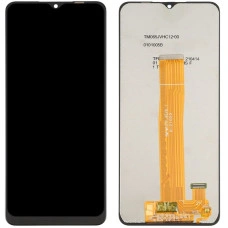 Дисплей з сенсорним екраном (модуль) Samsung A022 A02, A125 A12, A127 A12, A326 A32 5G, M022 M02, M127 M12, M326 M32 5G, чорний