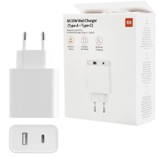 Мережеве зарядний пристрій Xiaomi (OR) Wall Charger (33W/Type-A+Type-C) (BHR4996GL) White